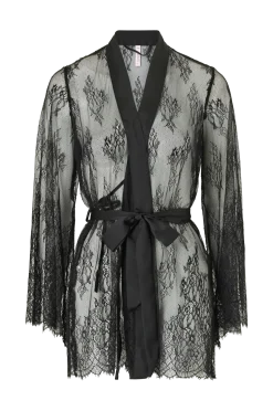 Best Kimono Allover Lace Sovkläder