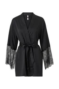 Kimono Satin Lace Sovkläder