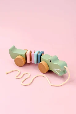 Clearance Dra krokodil Babyleksaker