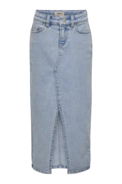 New Jeanskjol kogSiri Front Slit Skirt Dnm Gua Kjolar