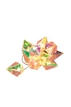 Konstsmide Ljusslingor > Diamanter 10 LED B/O timer