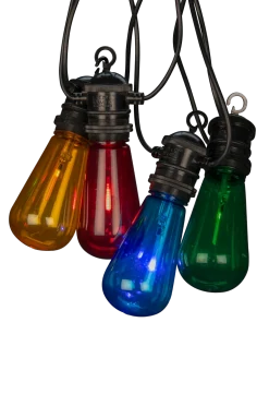 Konstsmide Utebelysning > Lightset 10 glödlampor ersätt. LED 450 cm