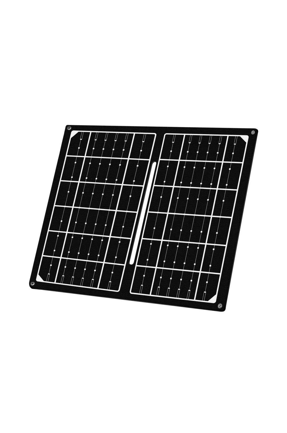 Vikbar solcellspanel 1 x USB-A 7W Mobiler, Tablet & Tillbehör