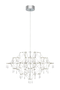 Discount Ljuskrona lampa Efesos 80cm Kristallkronor
