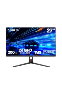Clearance Bildskärm 27" Curved Gaming VA 2K 200Hz 1ms Datortillbehör