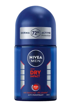 Nivea Kroppsvård|Skönhet > Antiperspirant Deo Dry Impact Roll On Mini 25 ml