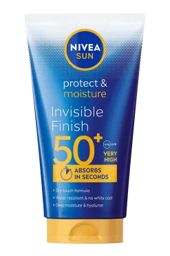 Nivea Kroppsvård|Solskydd > Sun Protect & Moisture Invisible Finish Lotion Spf 50 150Ml