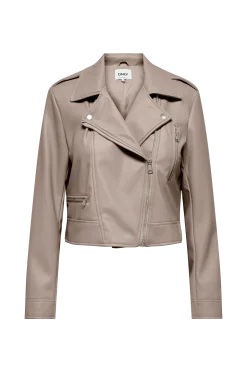 Only Carmakoma Jackor & Kappor > Bikerjacka carCarmen Faux Leather Biker Otw NO