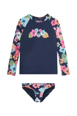 Clearance Bikiniset Morning Flower Lycra Set Badkläder