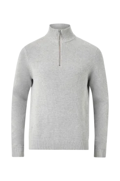 Online Tröja hDane Knit tructure Haf Zip Tröjor