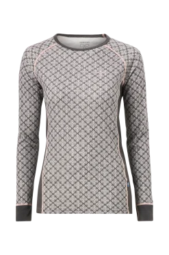 Online Undertätröja eaqua Jacquard Round Neck Underställ|Underställ
