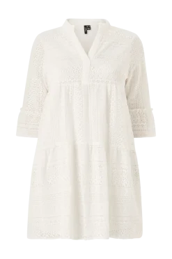 Best Spetstunika vmHoney Lace 3/4 V-neck Tunic Wvn Tunikor