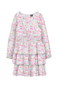 Vero Moda Girl Klänningar > Klänning vmSmilla LS Short Layer